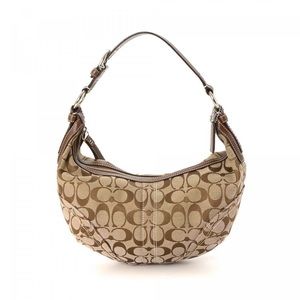 Coach purse with signature logo